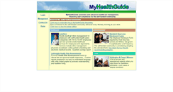 Desktop Screenshot of myhealthguide.com